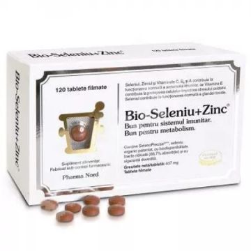 Bio-Seleniu + Zinc 120 tablete Pharma Nord