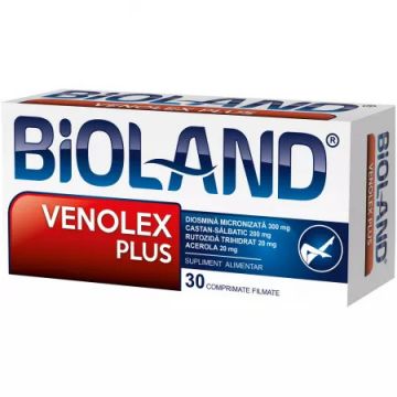 Bioland Venolex Plus 30 comprimate filmate Biofarm