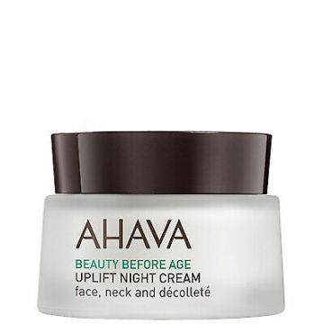 Crema de noapte cu efect de ridicare Beauty Before Age Uplift, Ahava (Concentratie: Crema, Gramaj: 50 ml)