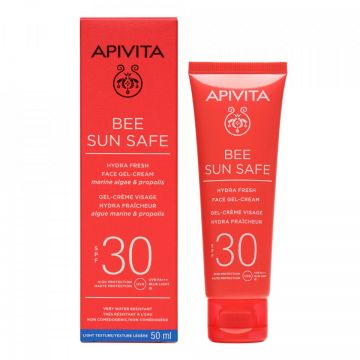 Crema-gel protectie solara ten SPF30 Apivita Bee Sun Safe, 50 ml