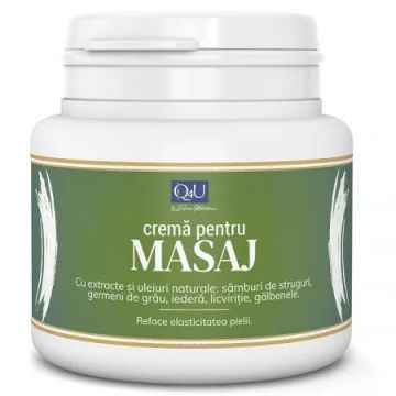 Crema pentru masaj Q4U 500 ml Tis Farmaceutic