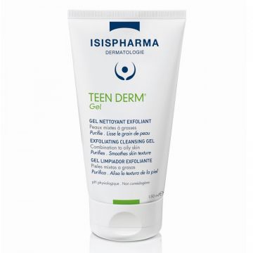 Gel exfoliant Isispharma Teen Derm, 150 ml