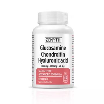 Glucosamine Chondroitin Hyaluronic Acid 60 capsule Zenyth