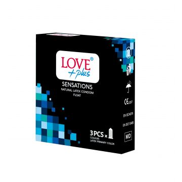 Love Plus Sensations Prezervative 3 bucati