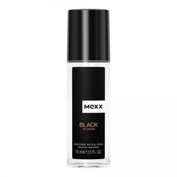 Mexx, Black, Anti-Perspirant, Fresh flowers, Deodorant Spray, For Women, 75 ml