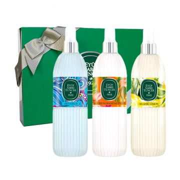 Set Cadou Eyup Sabri Tuncer, Apa de Colonie 80° Lamaie 150 ml + Apa de Colonie 68° Bodrum Mandarin 150 ml + Apa de Colonie 68° Ocean 150 ml