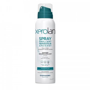 Spray emolient reparator pentru pielea fragila Isispharma Xerolan, 150 ml