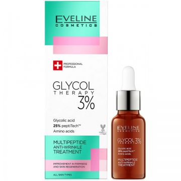 Tratament anti-rid Eveline Cosmetics Glycol Therapy 3%, 18ml