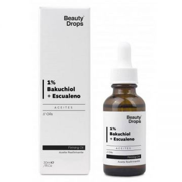 Bakuchiol 1% + Squalane, 30ml, Beauty Drops