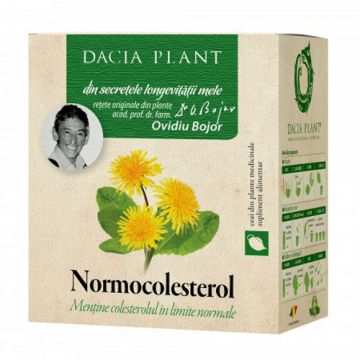 Ceai Normocolesterol, 50g, Dacia Plant