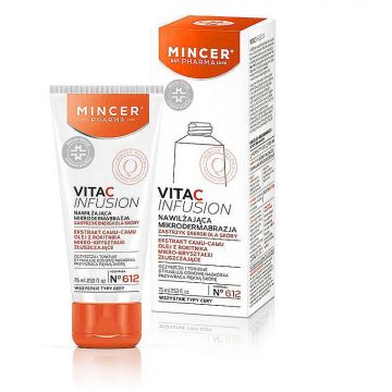 Crema hidratanta pentru microdermabraziune Vitamina C Infusion, 75ml, Mincer Pharma