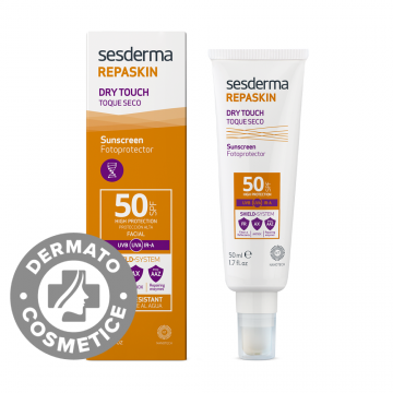 Crema pentru protectie solara cu SPF 50 Repaskin Dry Touch, 50ml, Sesderma