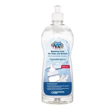 Detergent lichid hipoalergenic pentru biberoane si tetine, 500ml, Canpol babies