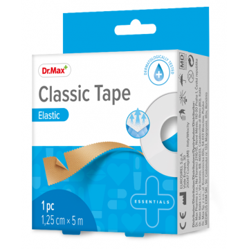 Dr.Max Classic Tape elastic 1,25cmx5m, 1 bucata
