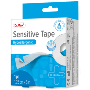Dr.Max Sensitive Tape hipoalergenic 1,25cmx5m, 1 bucata