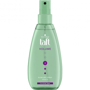 Fixativ pentru toate tipurile de par Blow-Dry, 150ml, Taft