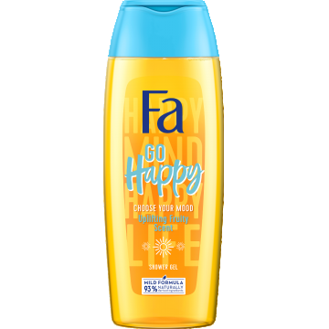 Gel de dus Go Happy, 400ml, Fa