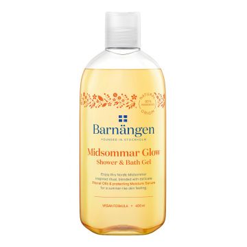Gel de dus si baie Midsommar Glow, 400ml, Barnängen