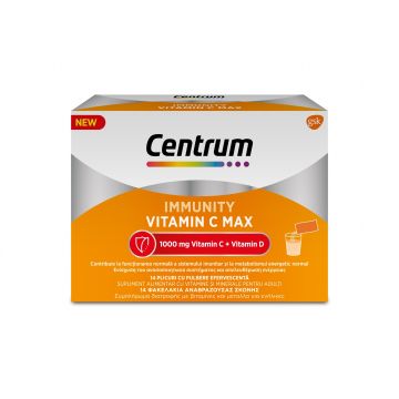 Immunity Vitamin C Max, 14 plicuri, Centrum