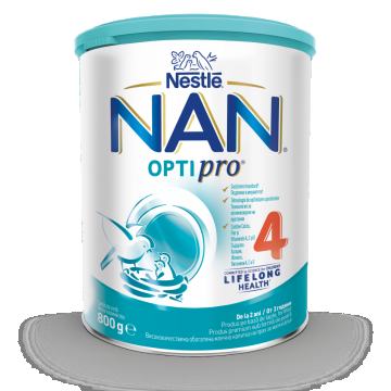 Lapte praf NAN 4 Optipro, 800g, Nestle