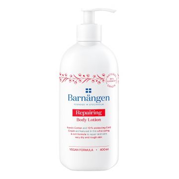 Lotiune de corp pentru pielea foarte uscata si aspra Repairing, 400ml, Barnängen