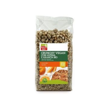 Musli corcant cu fulgi de ovaz si portocala, 375g, La Finestra Sul Clielo