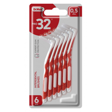 Pro32 Periute interdentare 0,5mm, 6 bucati