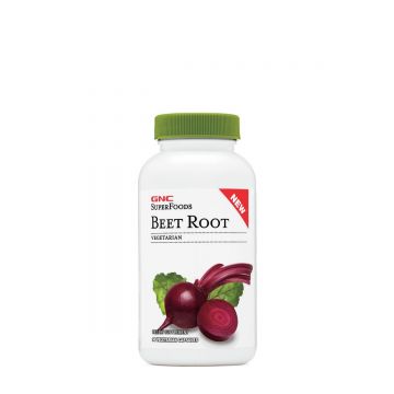 Radacina de sfecla rosie Beet Root, 90 capsule, GNC