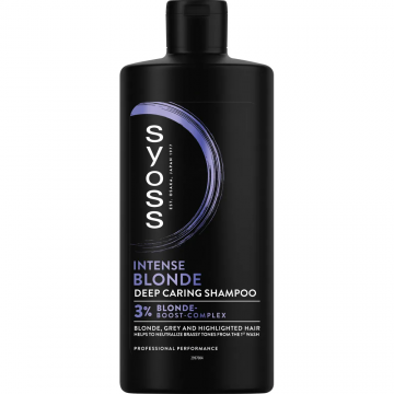 Sampon Intense Blonde, 440ml, Syoss