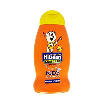 Sampon pentru copii cu aroma de piersici si caise Gito, 250ml, HiGeen