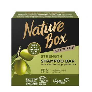 Sampon solid cu ulei de masline, 85g, Nature Box