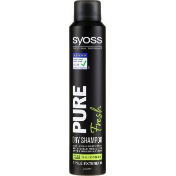 Sampon uscat Pure Fresh, 200ml, Syoss
