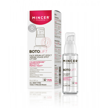 Ser pentru fata cu efect de lifting BotoLift, 30ml, Mincer Pharma