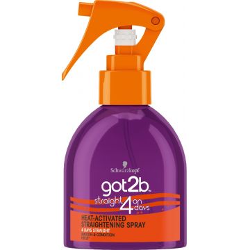 Spray pentru indreptarea parului Straight, 200ml, Got2b