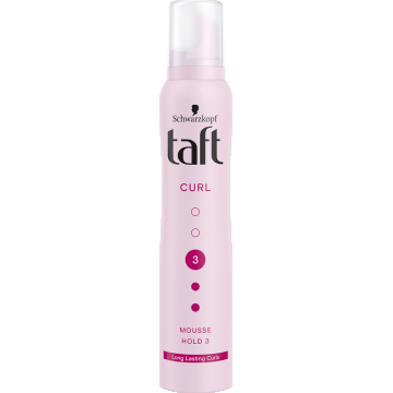 Spuma modelatoare pentru bucle, 200ml, Taft