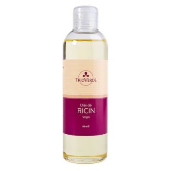 Ulei de ricin presat la rece, 200ml, Trio Verde