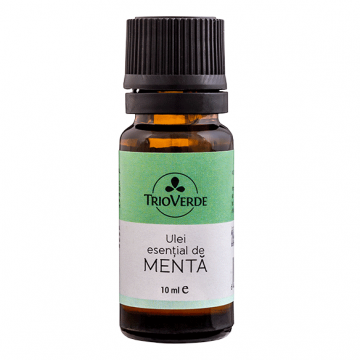 Ulei esential de menta, 10ml, Trio Verde