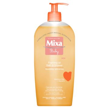 Ulei nutritiv pentru dus si baie 2in1, 400ml, Mixa