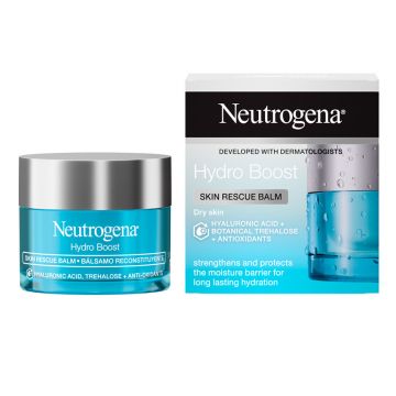 Balsam protector pentru ten Neutrogena Hydro Boost, 50 ml (Gramaj: 50 ml, Concentratie: Balsam pentru fata)