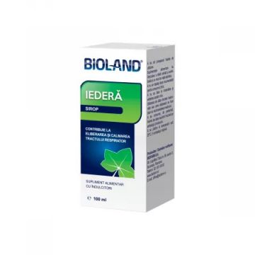 Bioland Iedera sirop 100 ml Biofarm