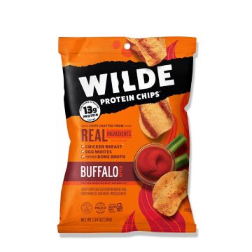 Chipsuri proteice cu aroma de buffalo, 38g, Wilde