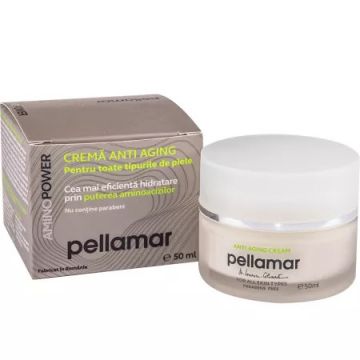Crema anti-aging pentru toate tipurile de piele Pellamar AminoPower, 50 ml (Concentratie: Crema, Gramaj: 50 ml)