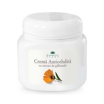 Crema anticelulitica cu extract de galbenele Cosmetic Plant (Concentratie: Crema, Gramaj: 500 ml)
