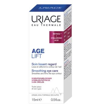 Crema contur de ochi pentru lifting si fermitate Uriage Age Lift, 15 ml (Concentratie: Crema pentru ochi, Gramaj: 15 ml)