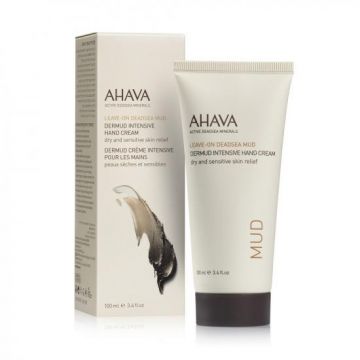 Crema de maini intensiv hidratanta pentru maini Leave-on Deadsea Mud Dermud, Ahava (Concentratie: Crema, Gramaj: 100 ml)