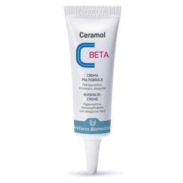 Crema pentru ochi Ceramol Beta, piele sensibila si dermatite, 10 ml