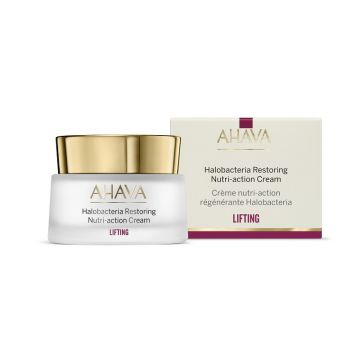 Crema ultra-hranitoare Ahava Halobacteria Restoring Nutri-action, 50 ml