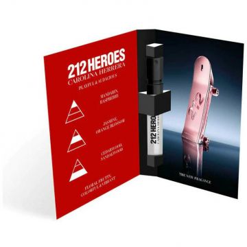 Esantion Carolina Herrera 212 Heroes Woman, Apa de Parfum, 1,5 ml