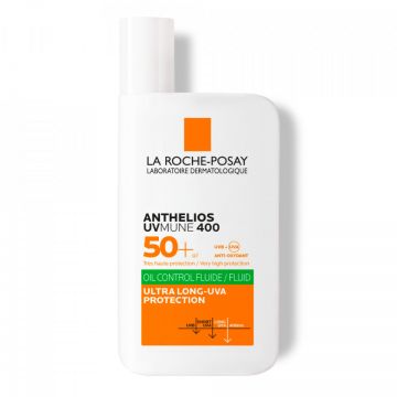 Fluid cu protectie solara SPF 50+ pentru fata La Roche-Posay Anthelios UVmune 400 Oil Control, SPF 50+, 50 ml