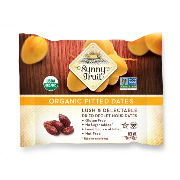 Fructe uscate curmale fara samburi, 50g, Sunny Fruit